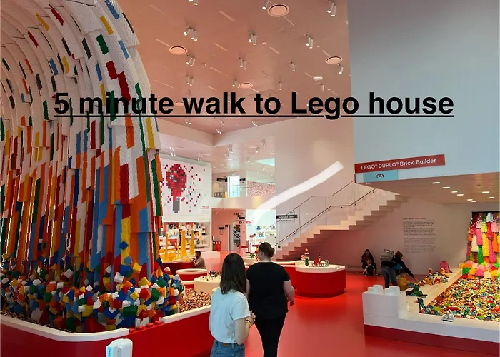 شقة 5 Minute Walk To Lego House - N3 - With Private Bathroom *